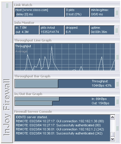 InJoy Firewall - Classic GUI