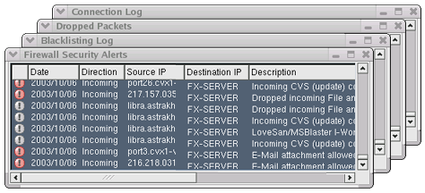 InJoy Firewall - Log Monitor