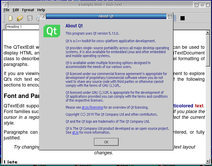 Qt 5.13.0 on OS/2