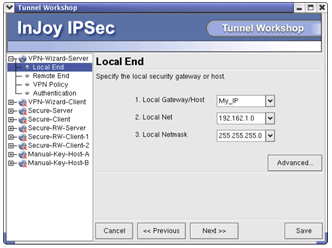 InJoy Firewall - IPSec Tunnel Workshop